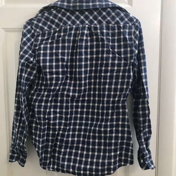 Banana Republic Soft Wash Plaid Shirt - Picture 6 of 11
